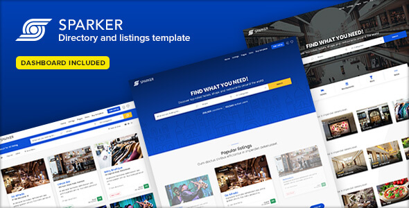 Sparker - Directory and Listings Template